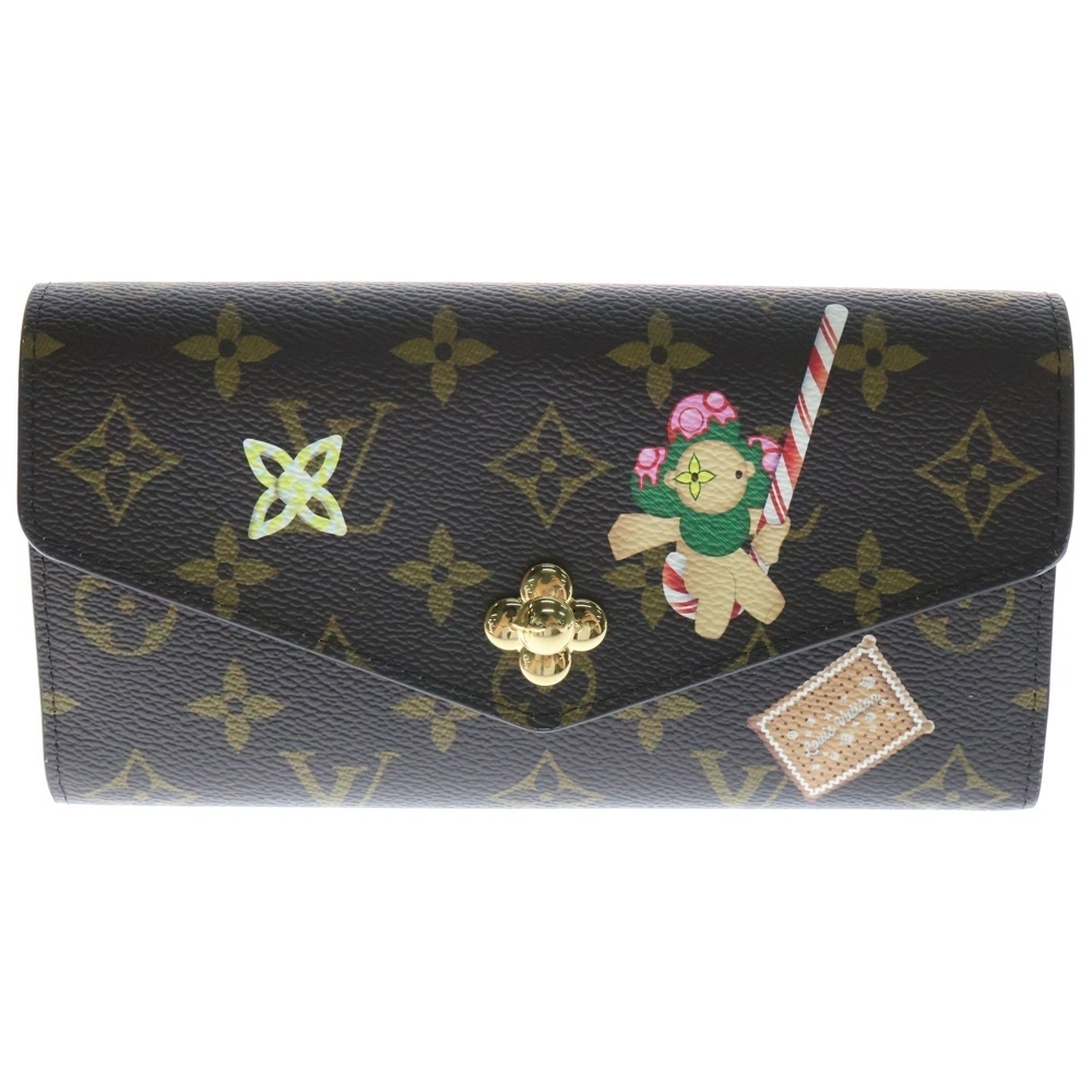 ルイヴィトン ポルトフォイユ サラ NM モノグラム ヴィヴィエンヌ キャンディ ファクトリー スナップボタン 長財布 M12207 RFID拍卖