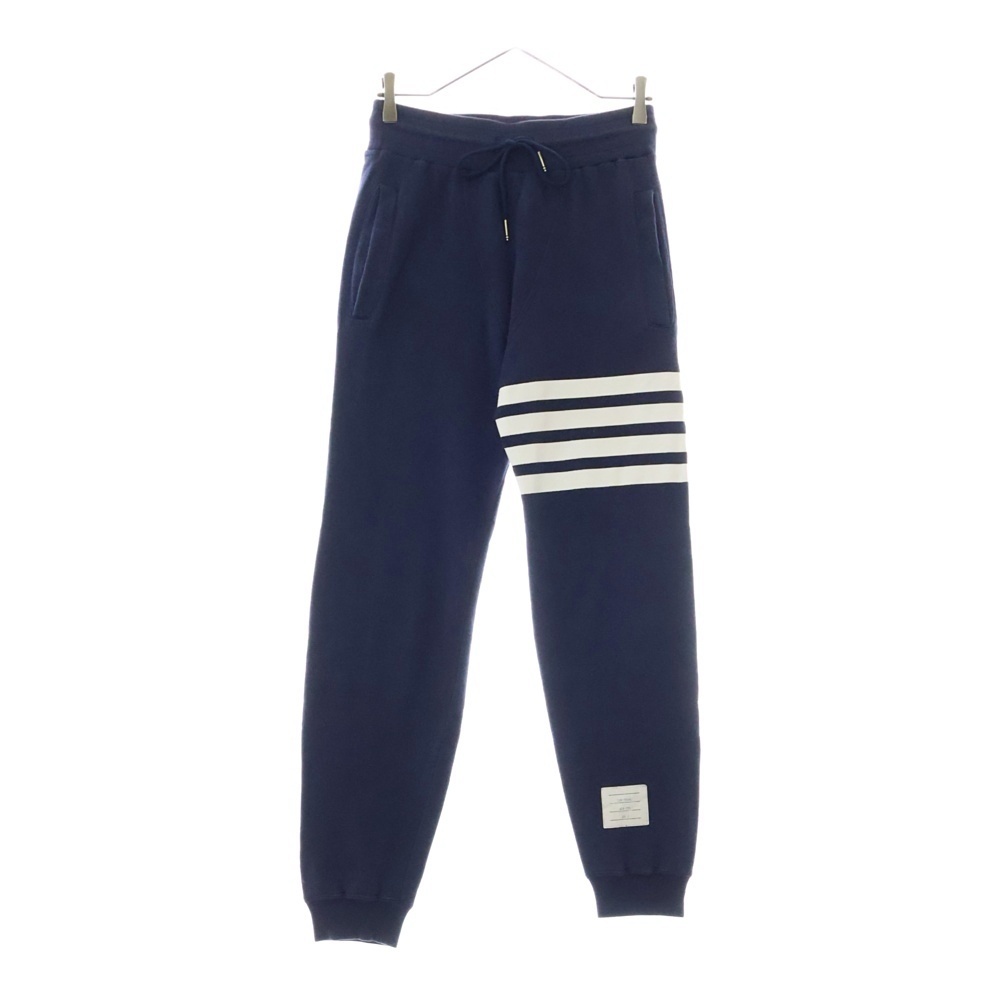 THOM BROWNE トムブラウン 4BAR Sweatpants スウェットパンツ ネイビー MJQ004AK6306拍卖