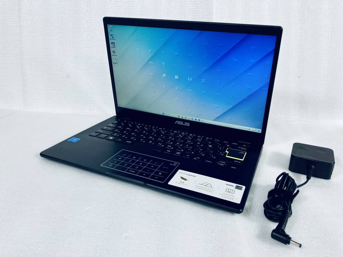 R8301B 【USED】 ASUS VivoBook E410MA-EK281T /14型フルHD/Intel Celeron N4020/メモリ4GB/ストレージ64GB/Windows11/WebCam/Bluetooth拍卖