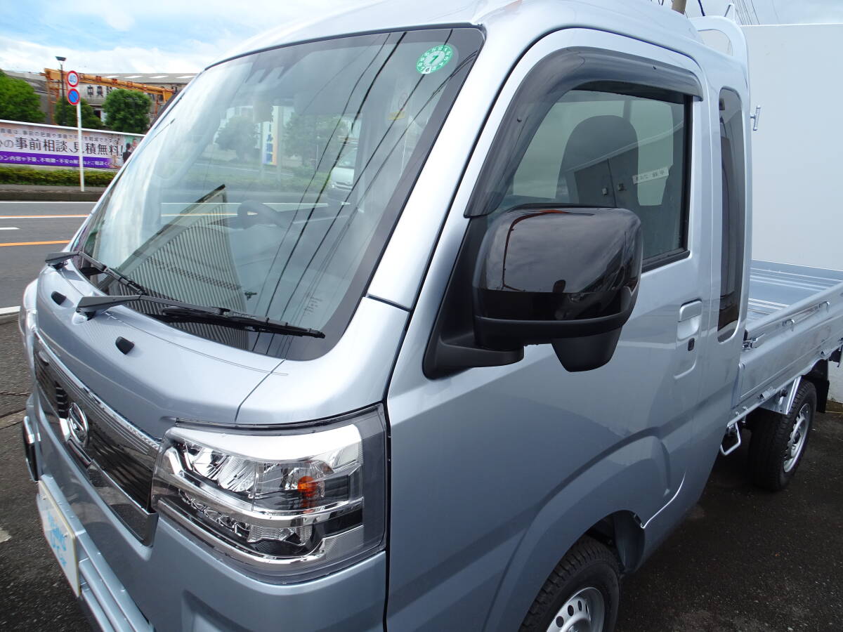 艶あり ピアノブラック 黒 ドアミラーカバー ハイゼットトラック ジャンボ S500 S5100系 ピクシストラック サンバートラック 後期型専用拍卖