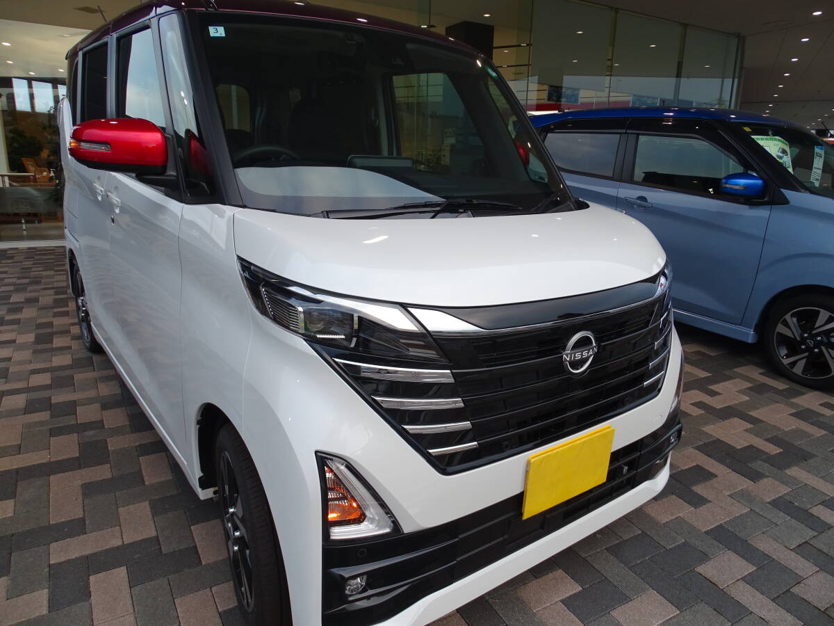 日産 デイズ B45/46/47/48W デイズルークス B21A サクラ SAKURA ZAA-R6AW ニスモ レッド 赤 ドアミラー カバー 純正ミラー上にかんたん装着拍卖