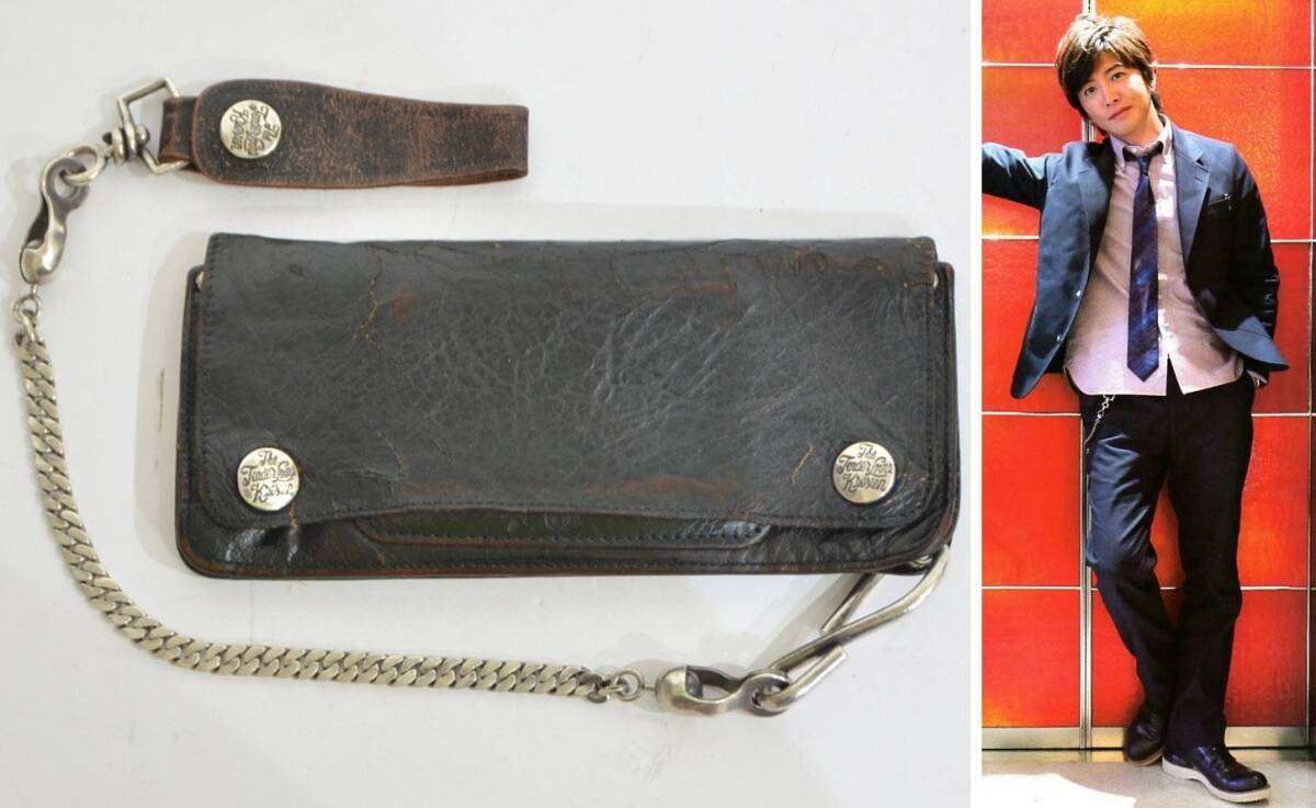 TENDERLOIN テンダーロイン 08AW T-WALLET チェーン 付き レザー ウォレット 刻印あり 財布 Y-333422拍卖