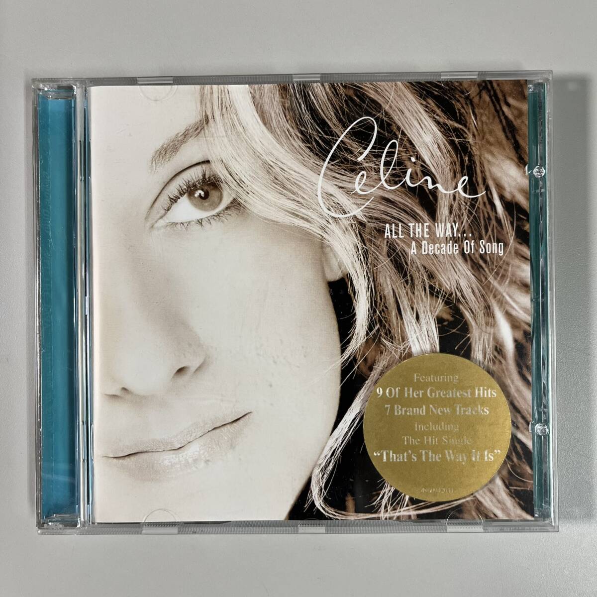 C8177 Celine Dion / All The Way... A Decade Of Song 輸入盤ハイプステッカー拍卖