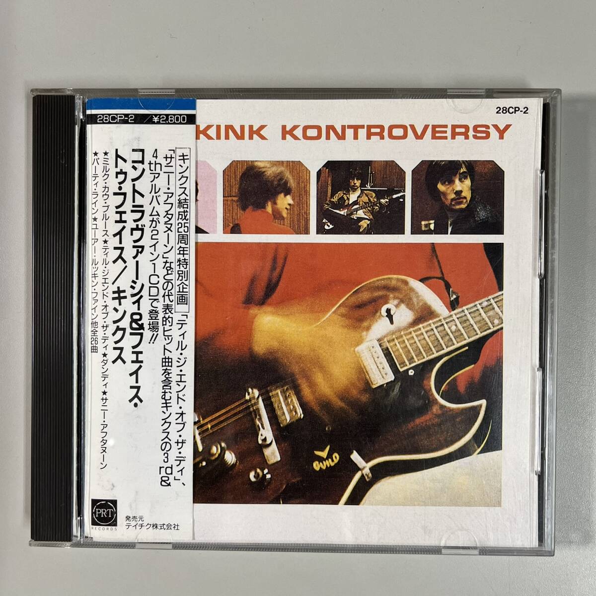 C8917 THE KINKS / THE KINK KONTROVERSY & FACE TO FACE 帯付き拍卖