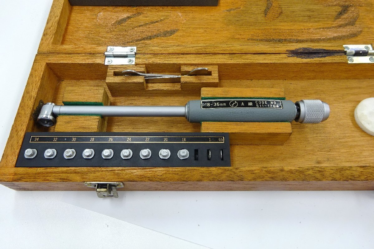 MITUTOYO シリンダーゲージ CG-35AW 18-35mm ダイヤルゲージなし 送料無料拍卖