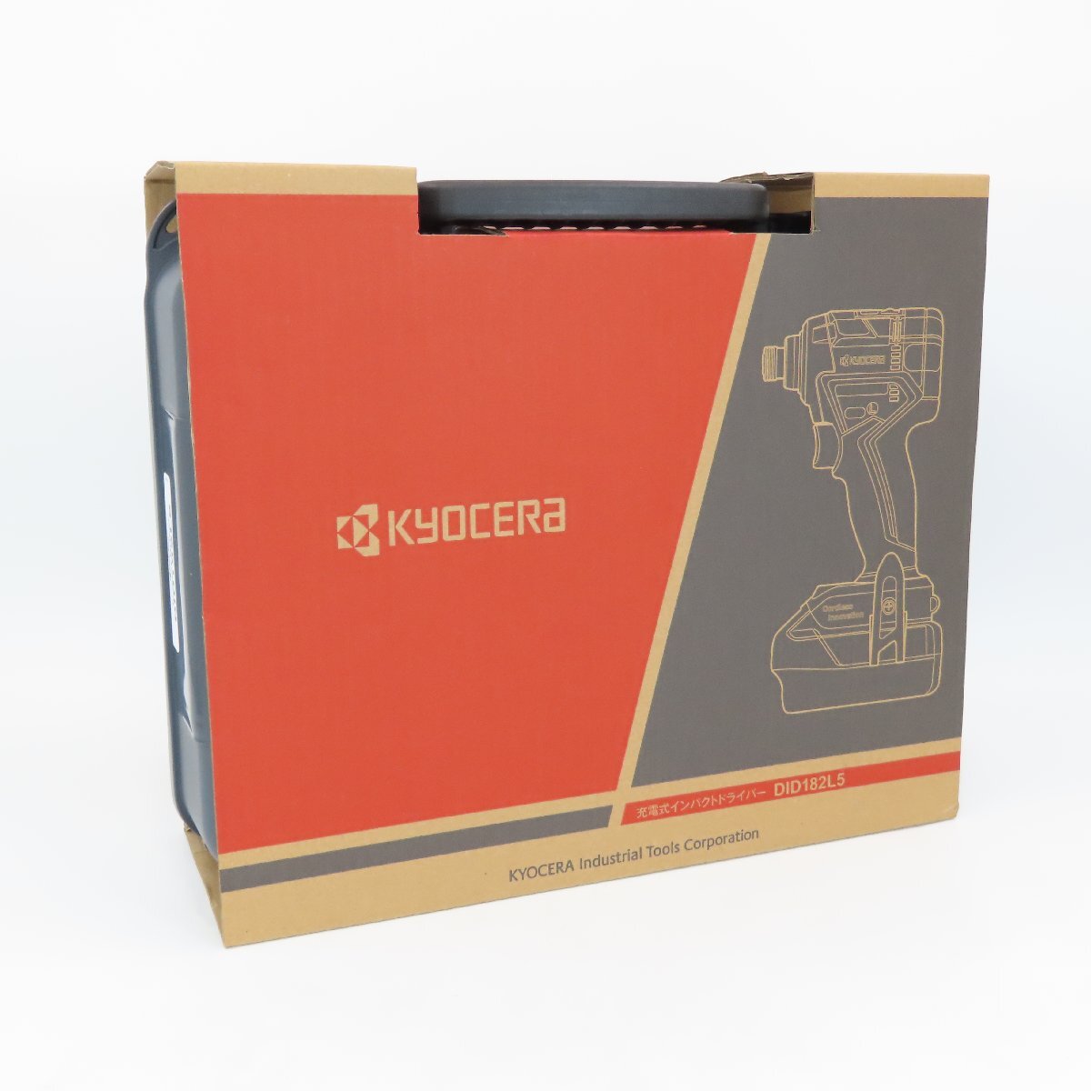 7468 KYOCERA 新品未使用 京セラ 充電式インパクトドライバー DID182L5 フルセット 18V バッテリー2個 充電器 KYOCERA リョービ拍卖