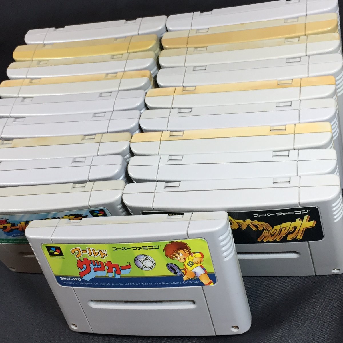 ER-80【 SFC 】 任天堂 スーパーファミコン カセット ソフト まとめ 22本 動作未確認 ジャンク扱い拍卖