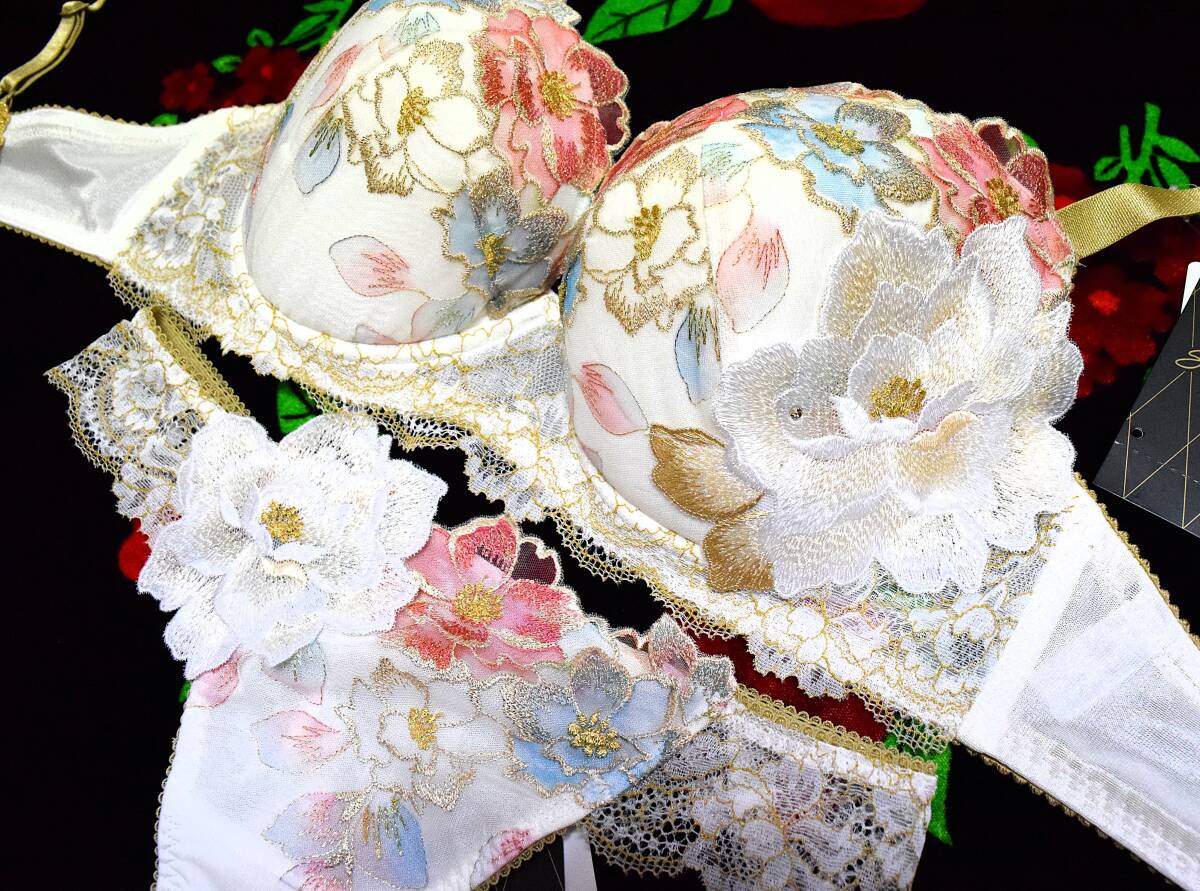 新品・タグ付き☆ワコール☆サルート☆03G・日本の花嫁☆IV☆F75&ソングM拍卖