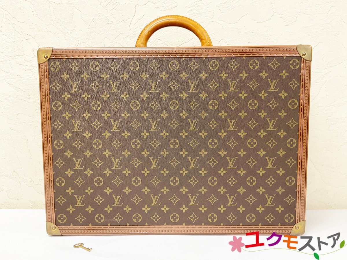LOUIS VUITTON ルイヴィトン LV トランク ハードケース トラベルケース ラゲージ ビステン55 モノグラム ヴィンテージ品拍卖