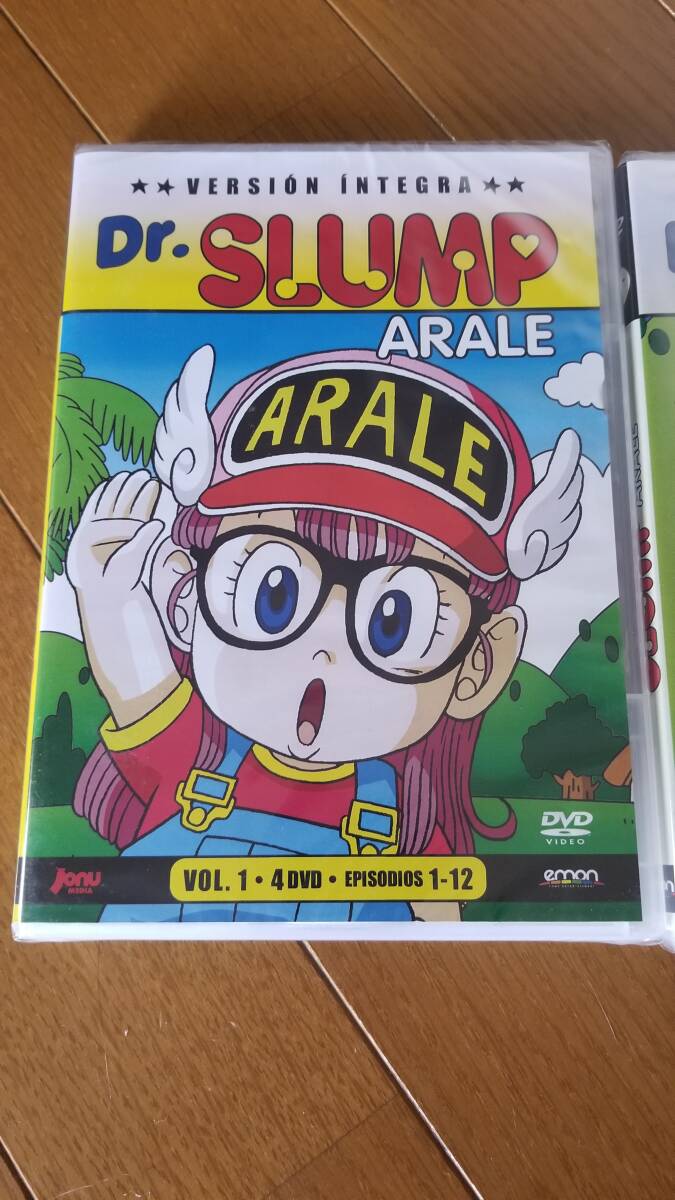 DVD Dr.スランプ アラレちゃん 1話から24話 海外版 新品未開封 日本語有り拍卖