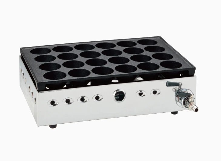 ★新品 ガス ジャンボたこ焼き たこ焼き器 ヤマキン Y-20B 高級ジャンボたこ焼器 大玉 ●送料込拍卖