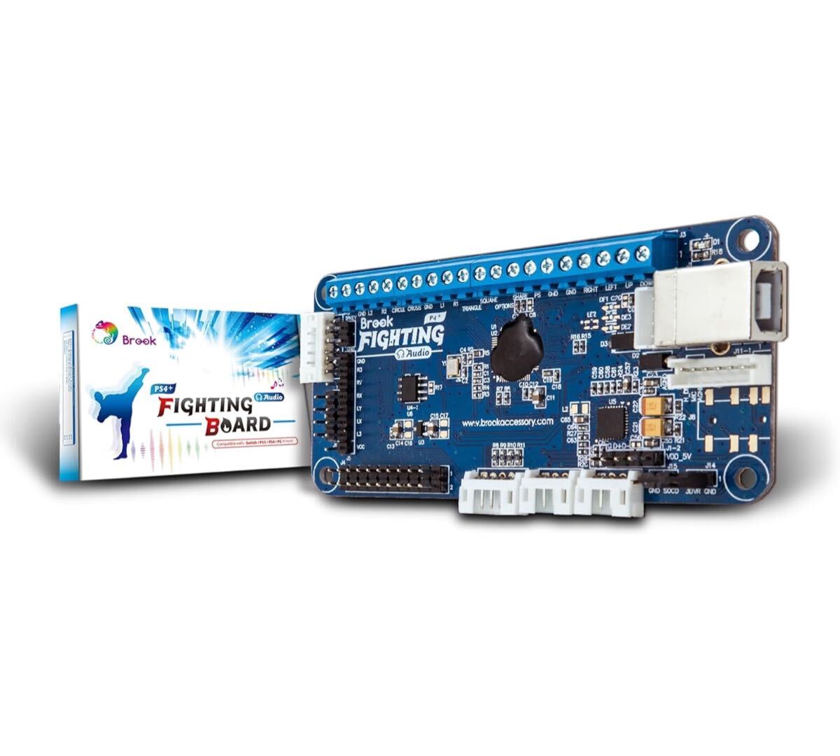 Brook PS4+ Audio Fighting Board PS4 +オーディオファイティングボード PS4 / PS3 / PC/SWITCHに対応 PS4オーディオサポート拍卖