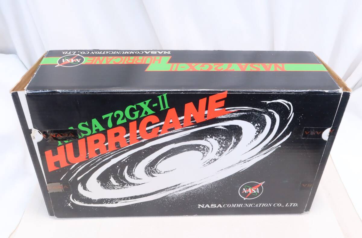 奇跡の新品 ハリケーン NASA72DX 付属品元箱付き CB無線拍卖