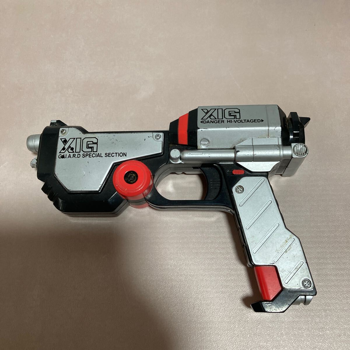 n 5543 ウルトラマンガイア XIG ジェクターガン 1998年 玩具 おもちゃ 当時物 ジャンク品拍卖