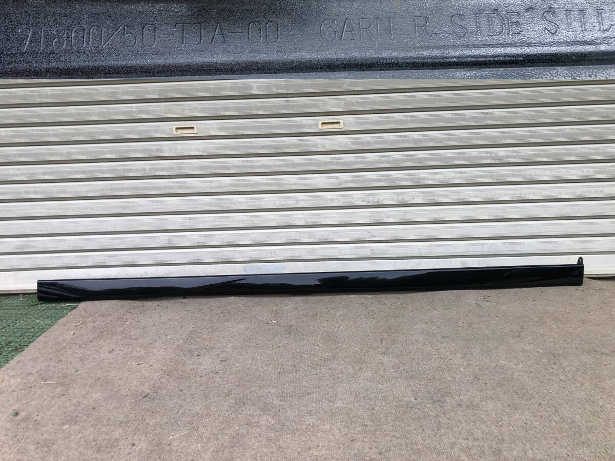 JF3 JF4 N-BOXカスタム 純正 右サイドステップ クリスタルブラックパール NH731P拍卖