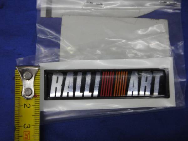 偽物厳重注意!本物 三菱 RALLI ART ラリーアート ソフトエンブレム 小 使い方自在 人気 新品 本物 店頭在庫処分セール 送料無料(条件付!拍卖