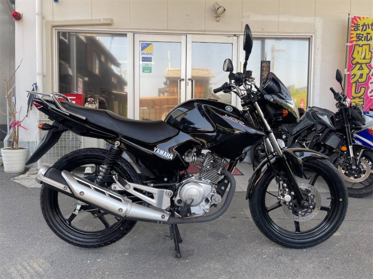 YBR125☆20822km☆タイヤ前後新品☆インジェクション☆格安☆岡山発拍卖