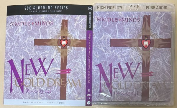 Simple Minds New Gold Dream (81-82-83-84) Blu-ray Audio 2024 Dolby Atmos Instrumentals 2005 5.1 1982 Original Stereo Mix拍卖