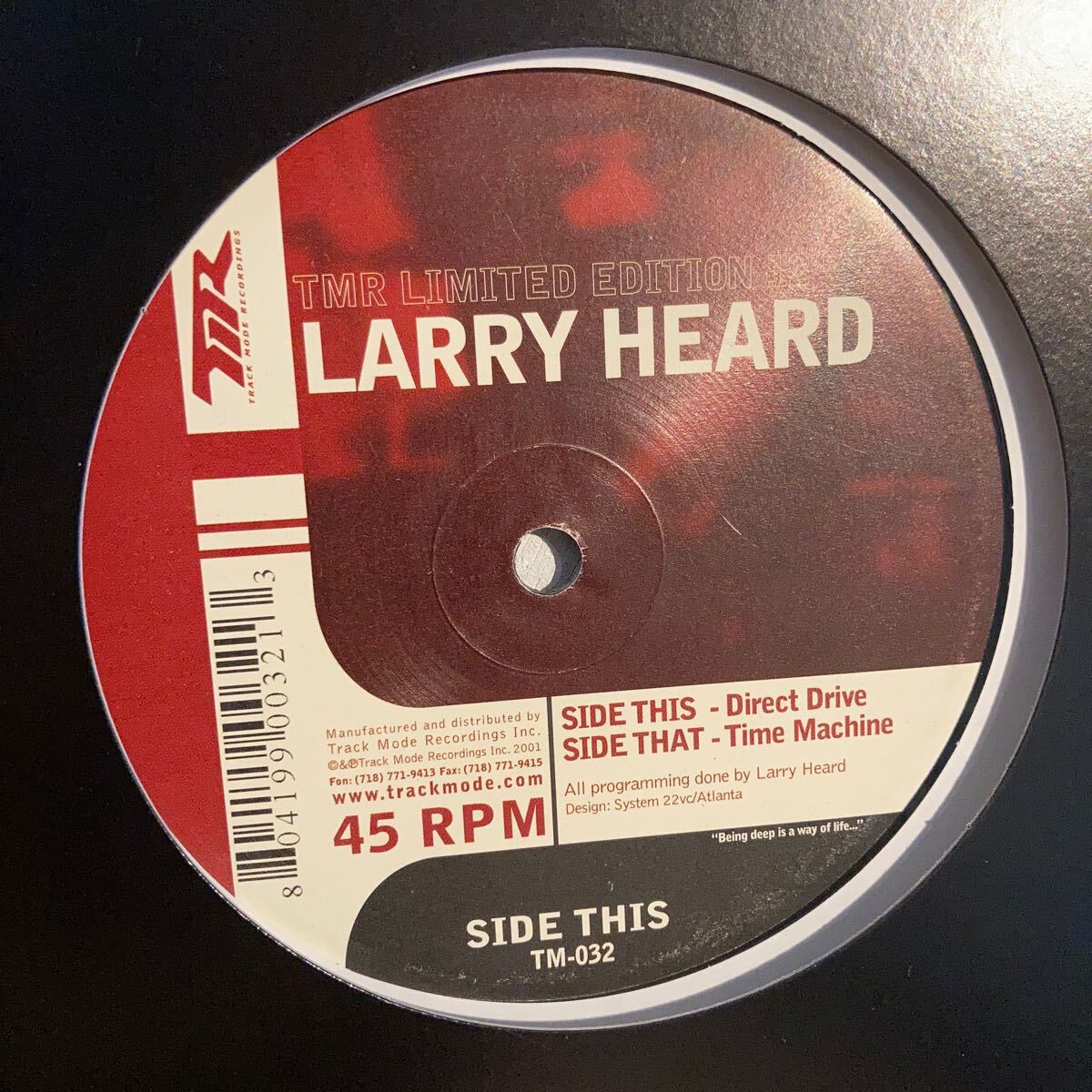 Larry Heard - Direct Drive / Time Machine拍卖