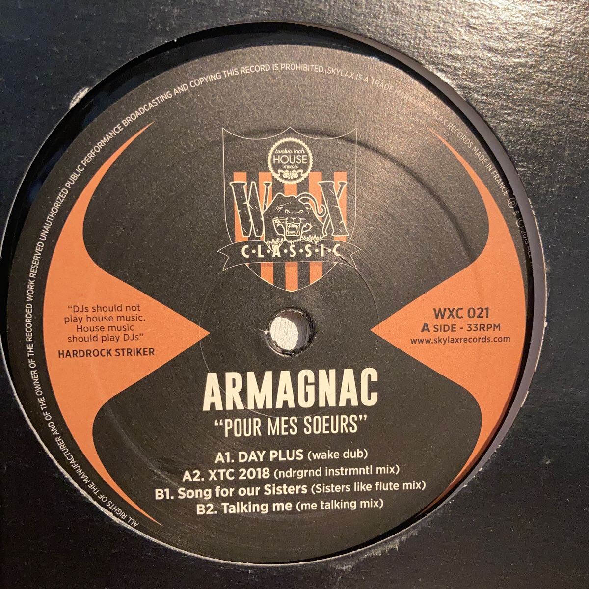 Armagnac - Pour Mes Soeurs拍卖