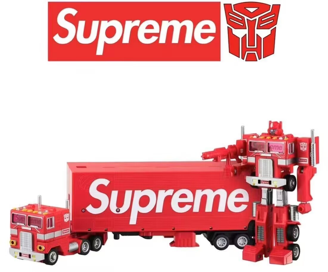 新品 未開封 正規品 Supreme x Transformers シュプリーム トランスフォーマー G1 オプティマスプライム コラボ SS25拍卖