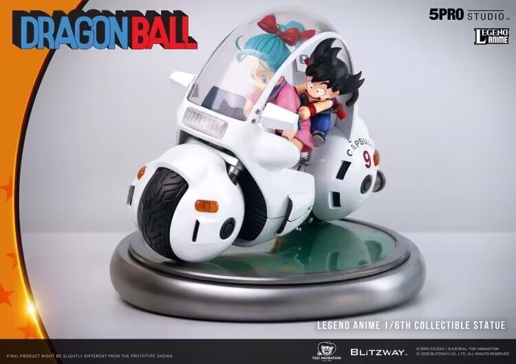 新品 未開封 正規品 絶版 Blitzway ブリッツウェイ 5pro studio DRAGON BALL ドラゴンボール Z 1/6 スタチュー 塗裝済完成品 悟空 ブルマ拍卖