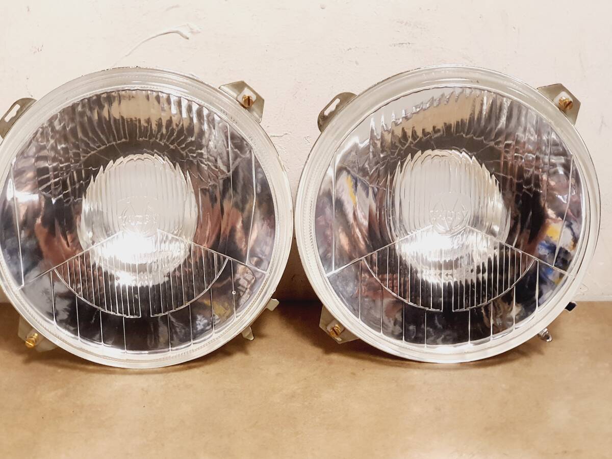 ルノー・4 キャトル ヘッドライト2個セット シビエレンズカット拍卖