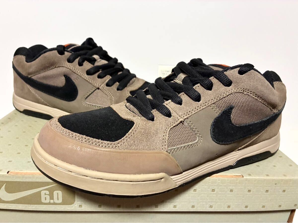 2005 国内新品 NIKE 6.0 AIR HISIX OLIVE BLACK GREY SB DUNK ナイキ エア ハイシックス オリーブ ブラック 26cm US8 311606-002拍卖
