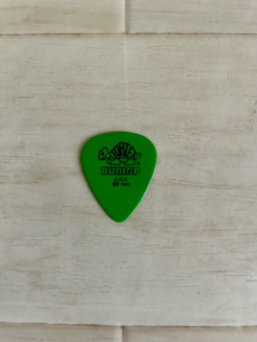 DUNLOP■ギター ピック 0.88mm グリーン 1枚拍卖