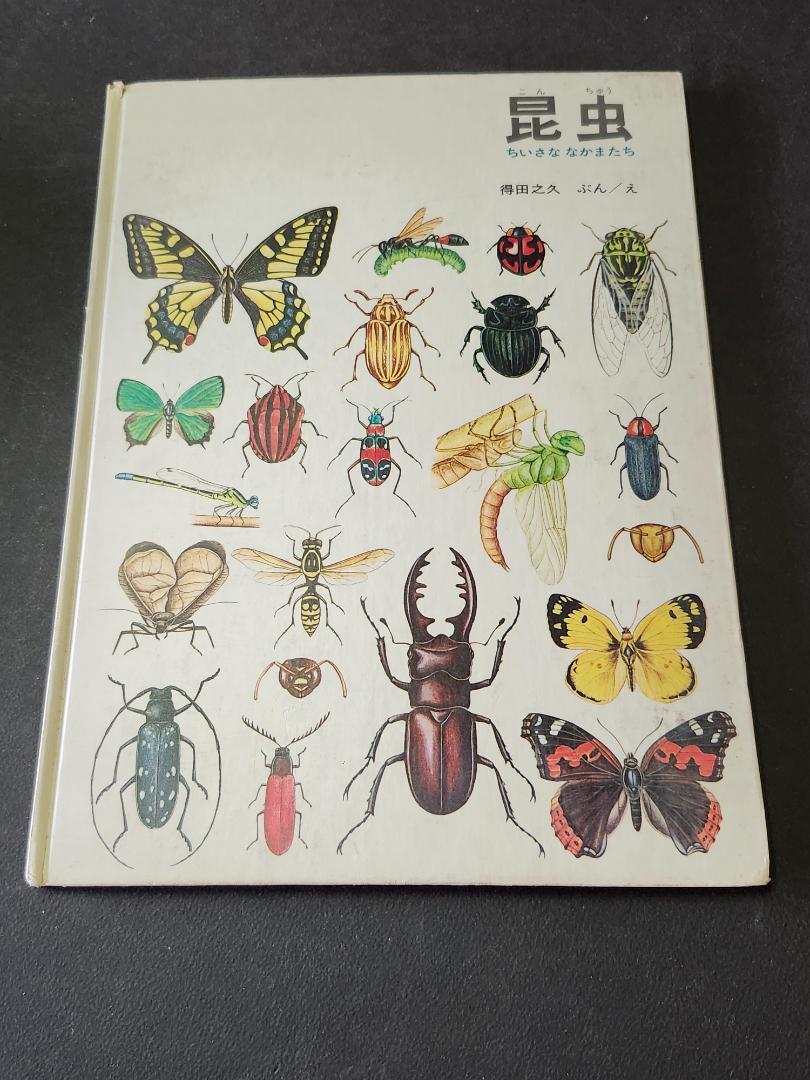 児童向け「昆虫ーちいさななかまたち」 得田之久 ぶん/絵拍卖