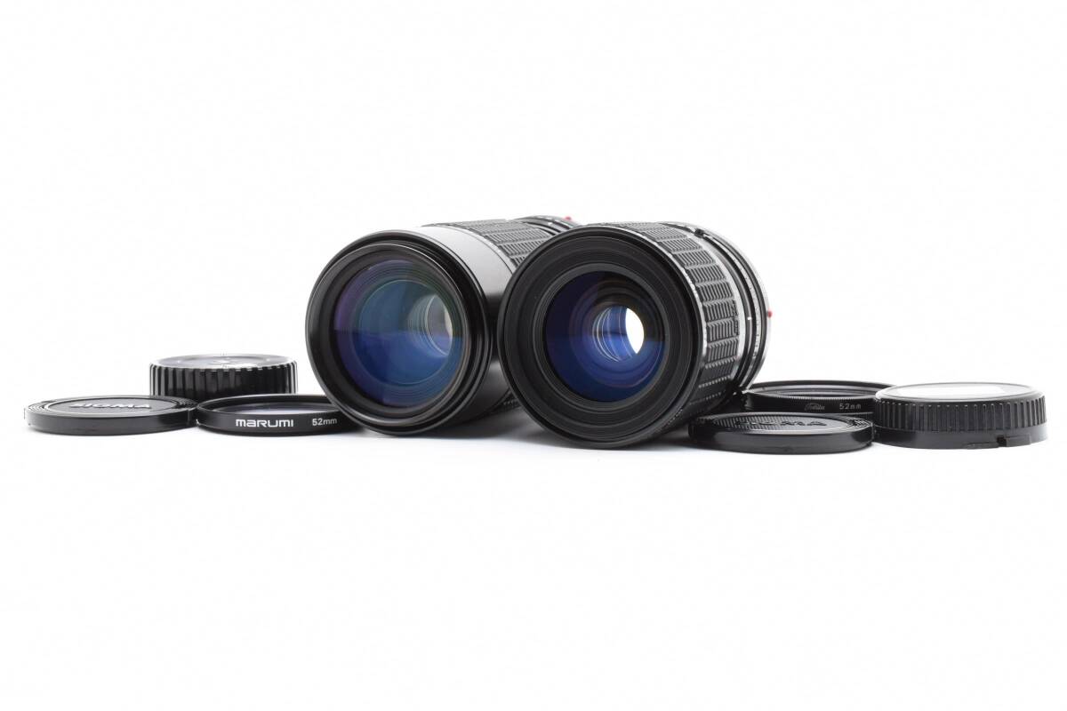 4899 【良品】 Sigma F2.8-4 35-70mm FD / Sigma F3.5-4.5 75-210mm FD シグマ MFズームレンズ 0625拍卖