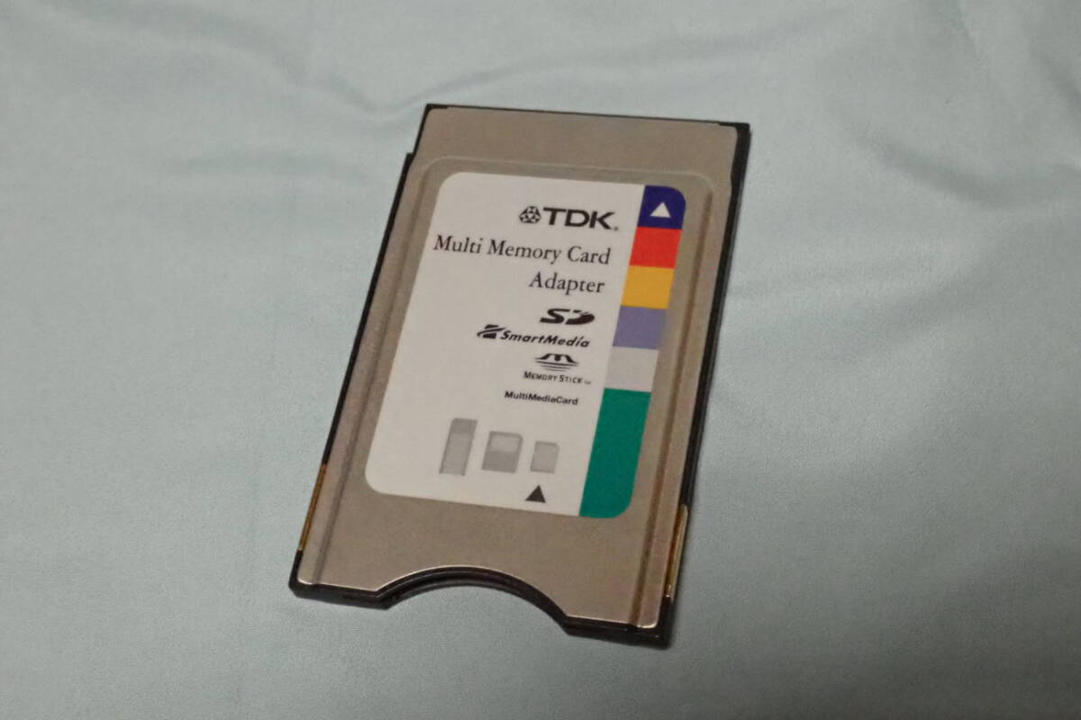TDK PCカード マルチ・メモリーカード・アダプター TMA41V拍卖