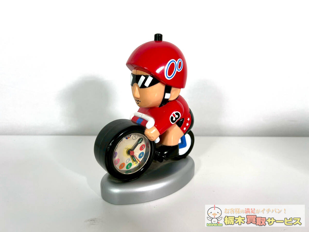 ケイリンマン 目覚まし時計 赤 3号車 拍卖
