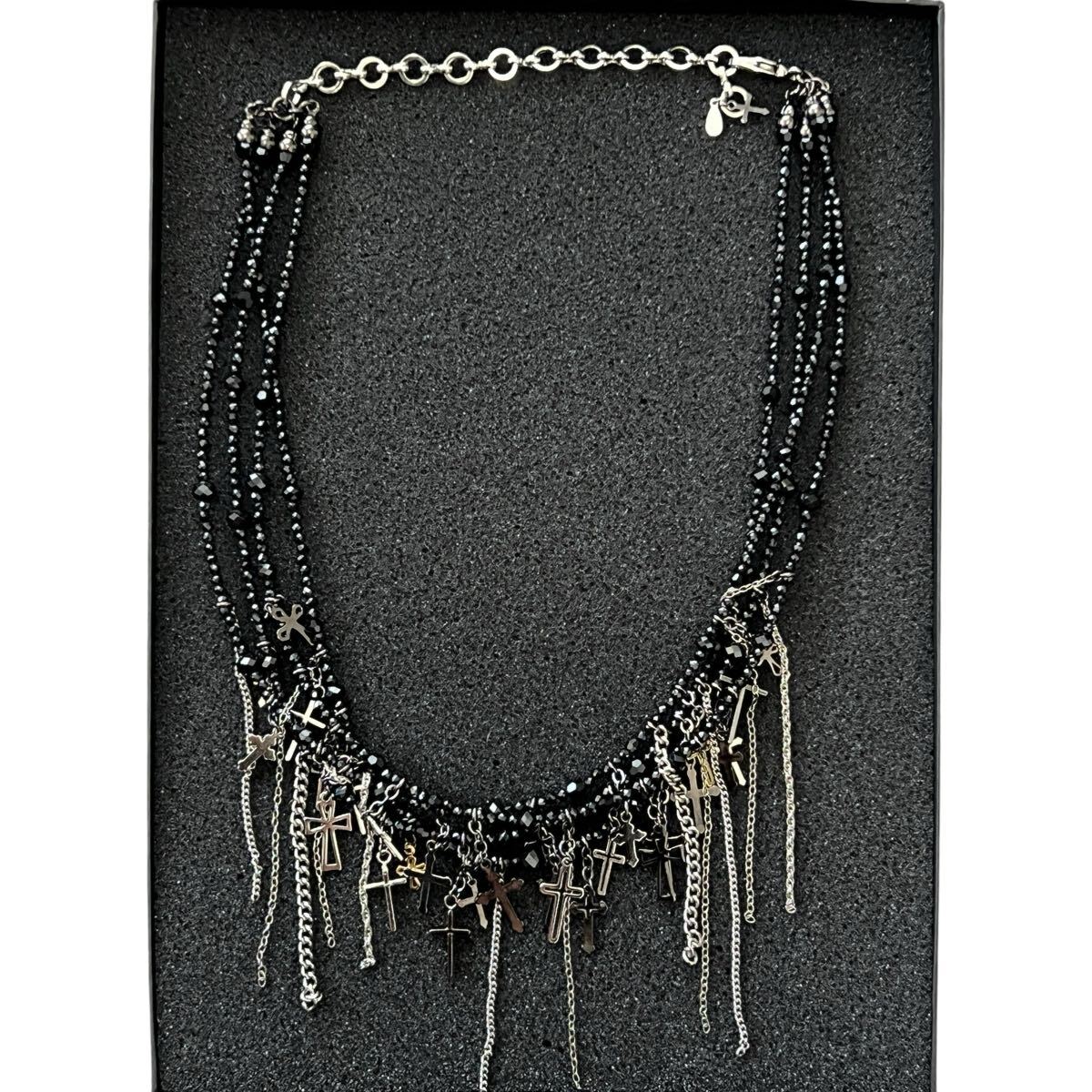 gunda 00s アーカイブ JUNK HEAVEN DIE クロスネックレス ボックス付き拍卖