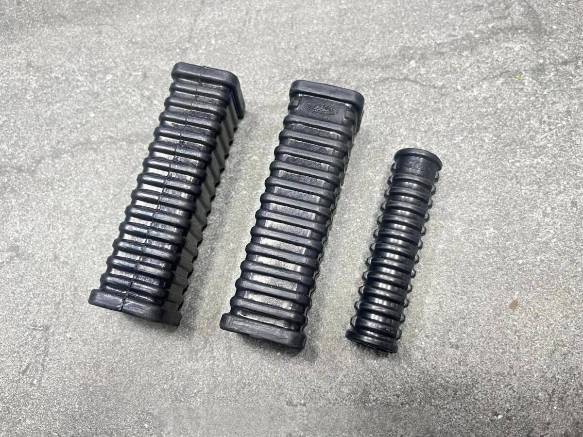 旧P HONDA Hm リアステップ キックペダル ラバー/ゴム Set CB250 CB350 CB450 CL250拍卖