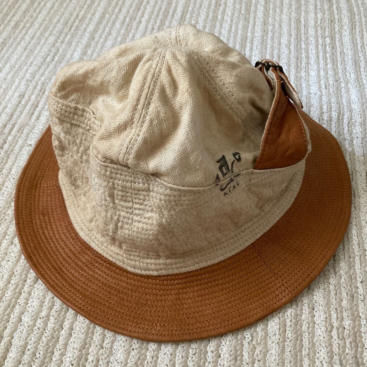 KAPITAL キャピタル ヴィンテージ加工 老人と海 ハット 帽子拍卖