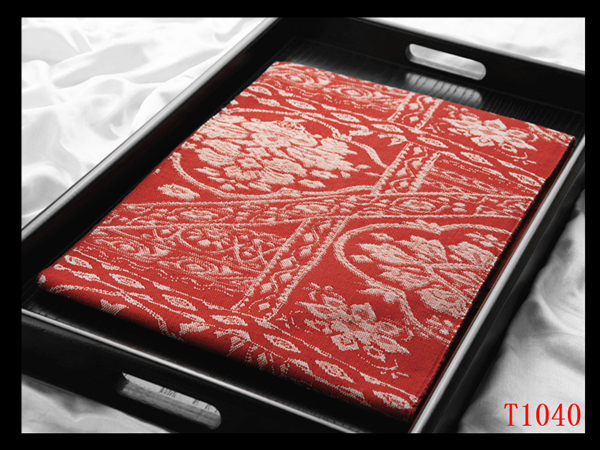 蔵【T1040】厳選美品 茜色地 気品豊かに 高級美術開き名古屋帯 ◇検◇簪着物袋帯和装小物帯締め拍卖