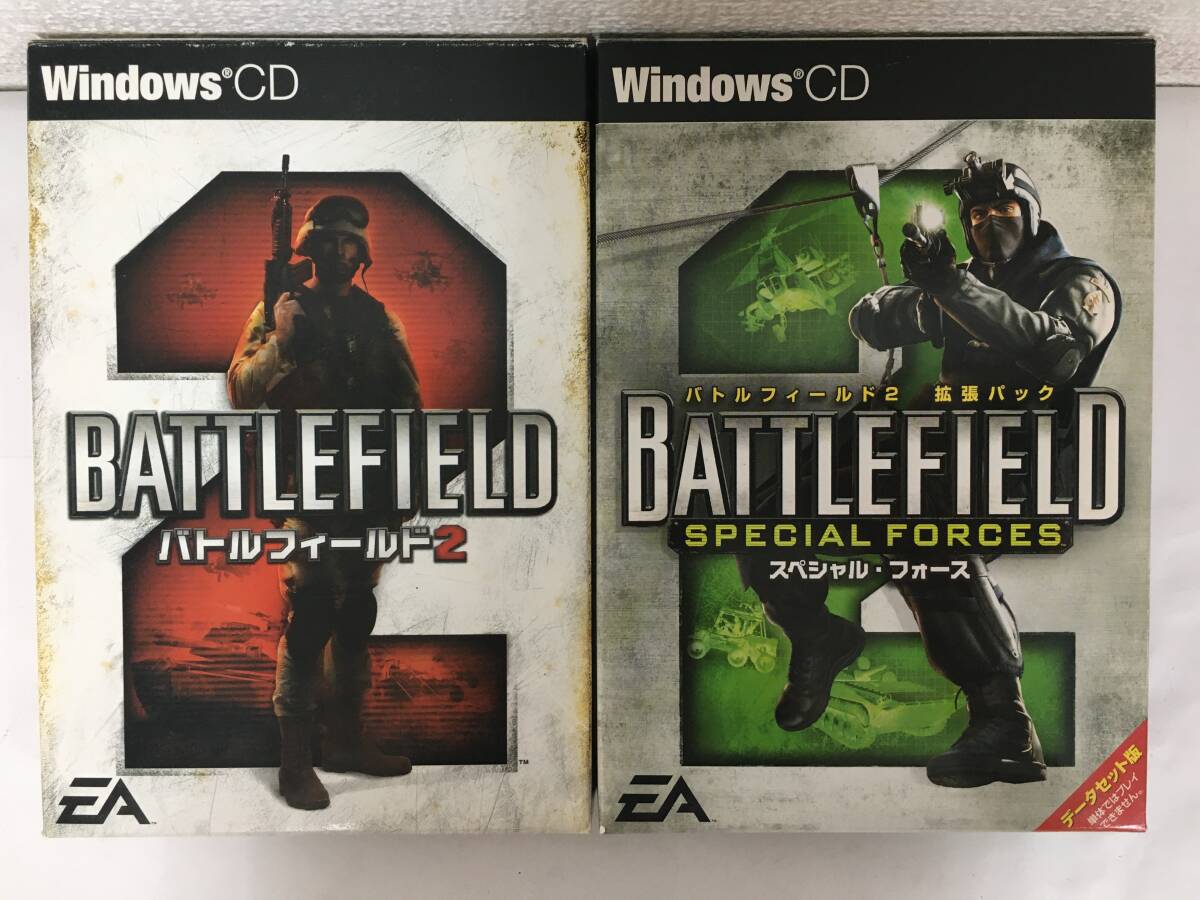 ◆◇H565 Windows XP BATTLEFIELD2 トルフィールド2 + スペシャルフォース 2本セット◇◆拍卖
