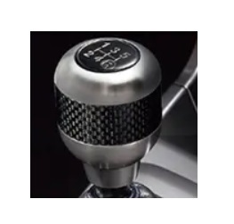 【新品】 ダイハツ純正 LA400K コペン MT 車用 純正シフトノブ アルミ カーボン ディーラーオプション品拍卖