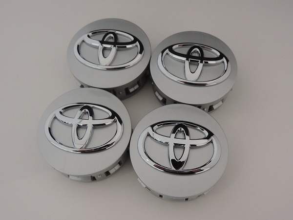 TOYOTA トヨタ純正 プリウスα 純正16インチ アルミホイール用 センターキャップ シルバー 4個セット 流用可能拍卖