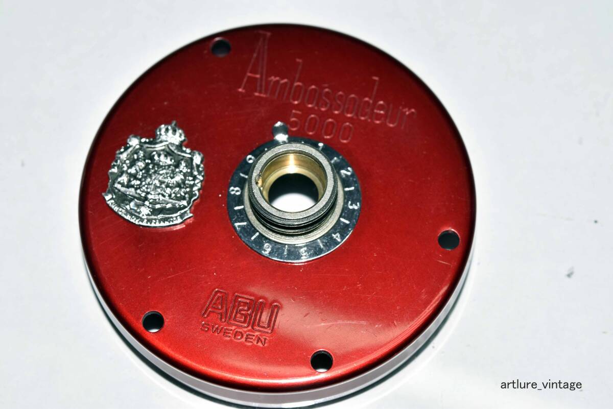 ABU AMBASSADUER 5000 SIDE CAP PARTS アブ アンバサダー サイドカップ部品 Y1198-314拍卖