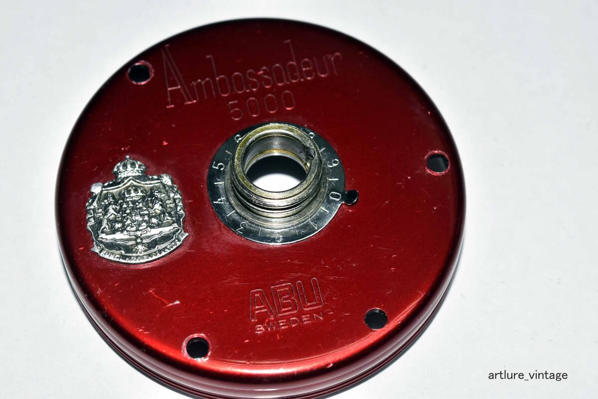 ABU AMBASSADUER 5000 SIDE CAP PARTS アブ アンバサダー サイドカップ部品 Y1202-314拍卖