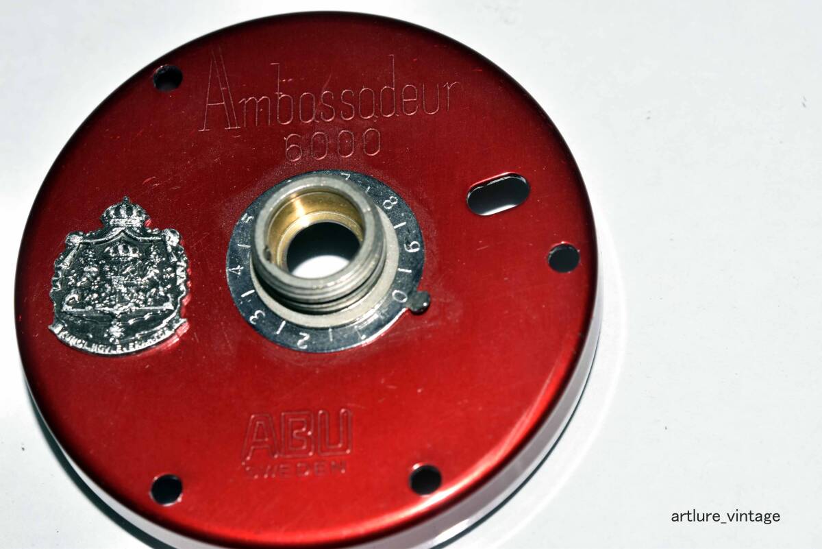 ABU AMBASSADUER5000B SIDE CAP PARTS アブ アンバサダー サイドカップ部品 y1220-314拍卖