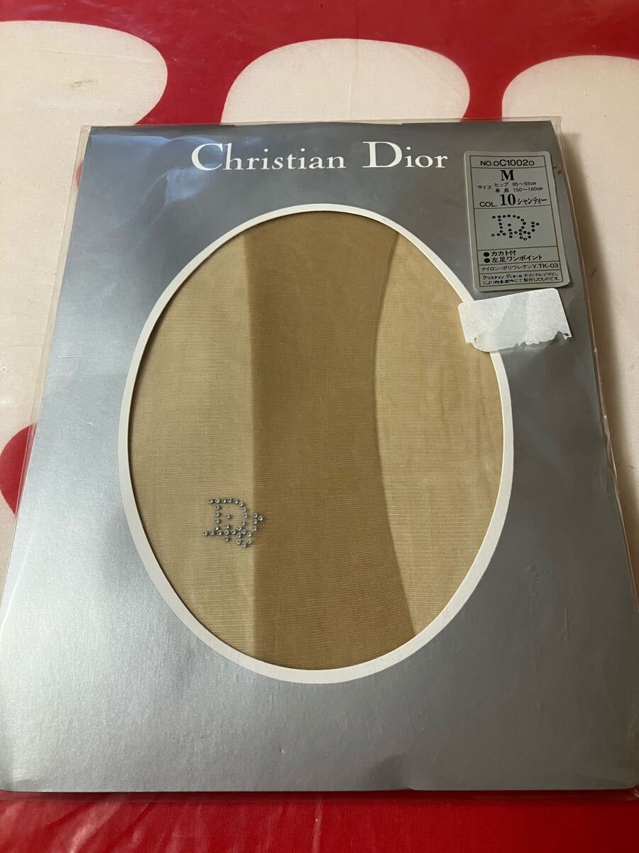 Christian Dior oC1002o シャンティー M カカト 左足ワンポイント クリスチャンディオール パンティストッキング パンスト panty stocking拍卖