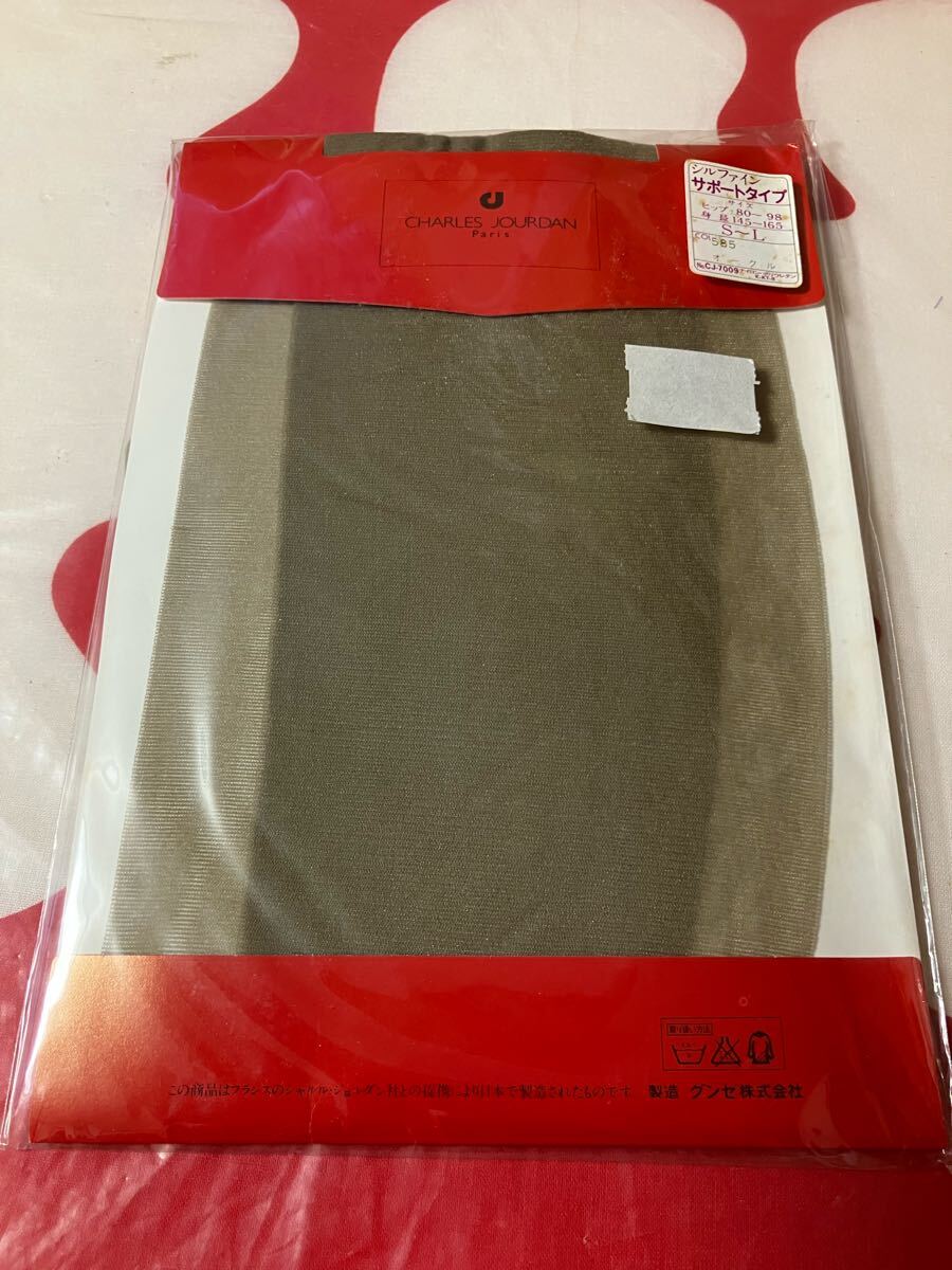charles jourdan paris シルファイン サポートタイプ S-L オークル パンティストッキング パンスト panty stocking グンゼ拍卖