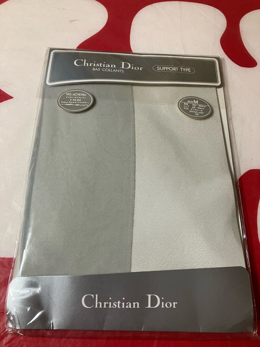 Christian Dior bas collants support oC1616o M グリクレール クリスチャンディオール パンスト panty stocking パンティストッキング拍卖