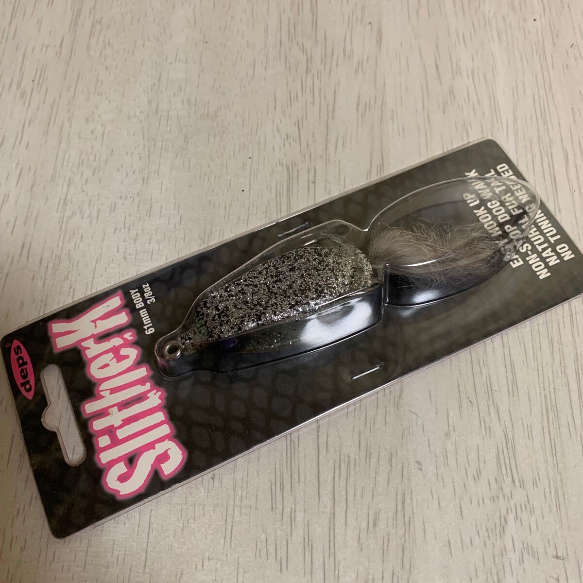 X新品 deps デプス Slitherk スリザーク 限定(銀ラメ ) キムケンフロッグ 銀シャチ? ②拍卖