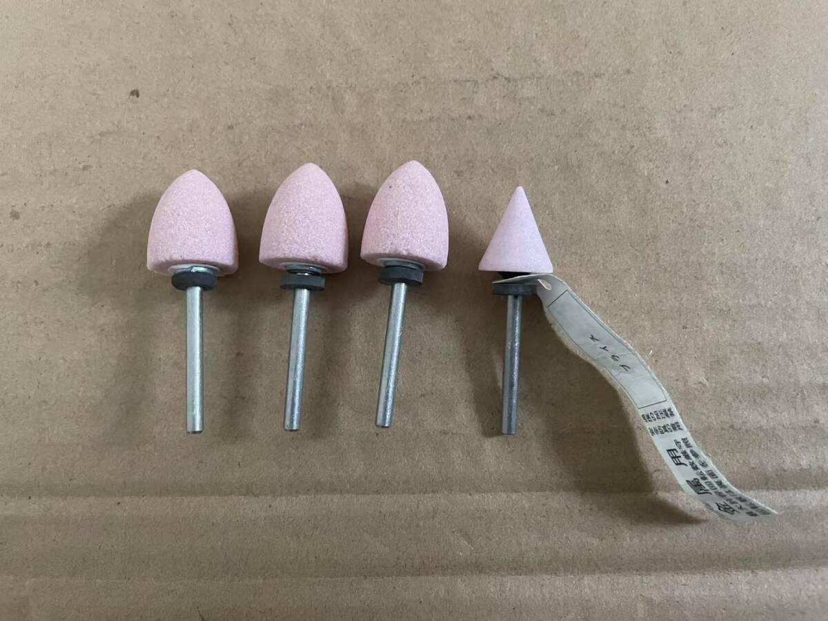 未使用 DIY ルーター用 No.3414PS 番手80# No.3411PS 番手120# 金属研磨ビット 4個セット シャフト直径3mm拍卖