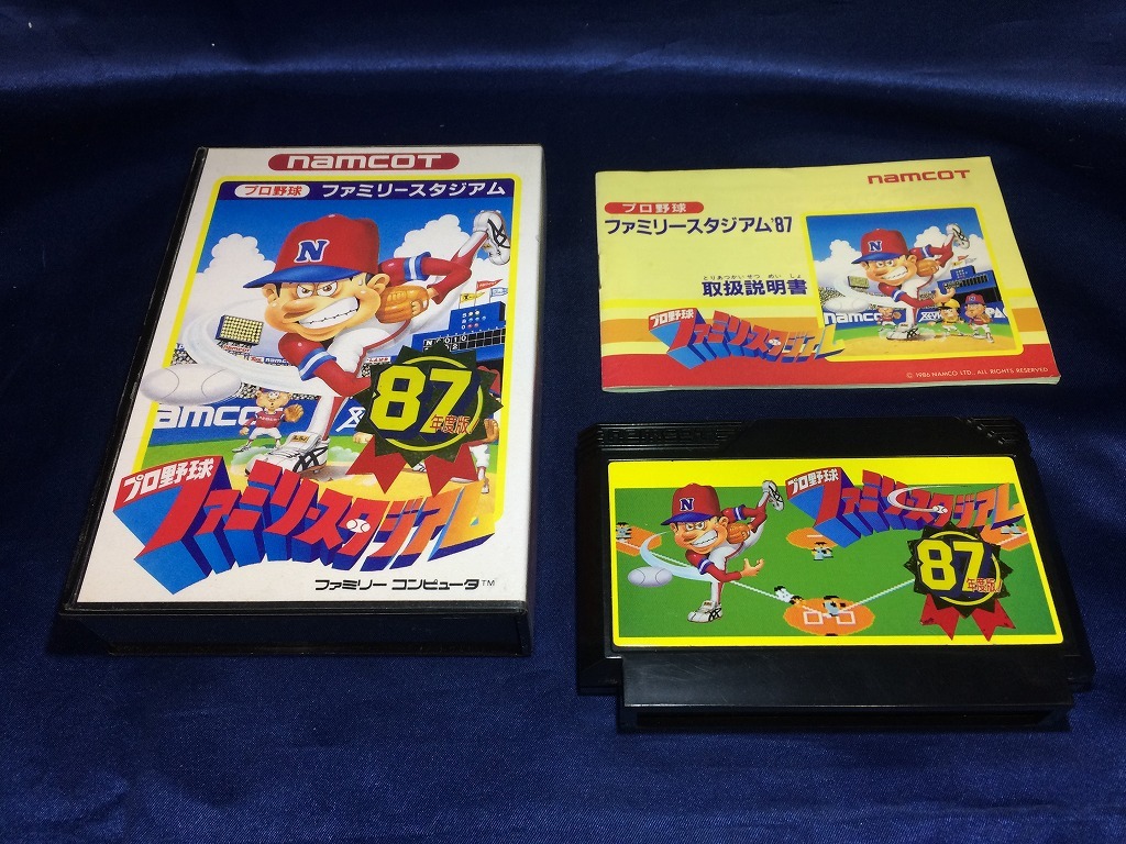 中古A★プロ野球 ファミリースタジアム'87★ファミコンソフト拍卖