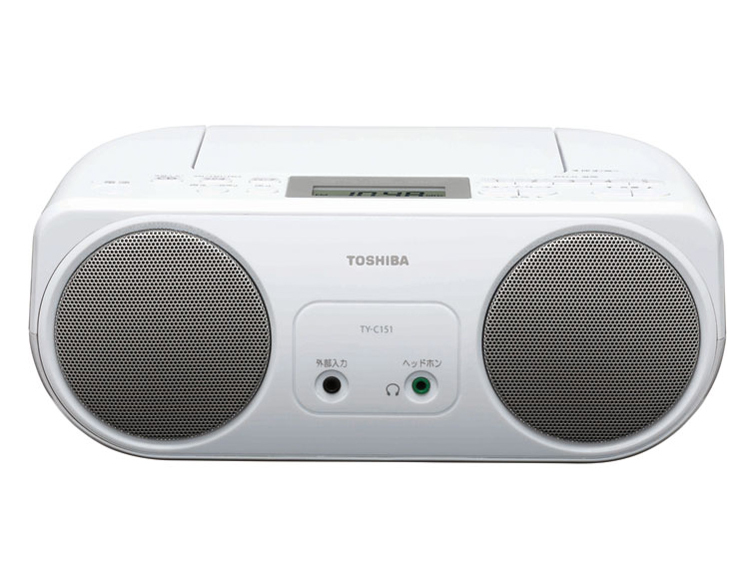 送料無料!!新品■東芝 TOSHIBA CDラジオ シルバー TY-C151(S)拍卖
